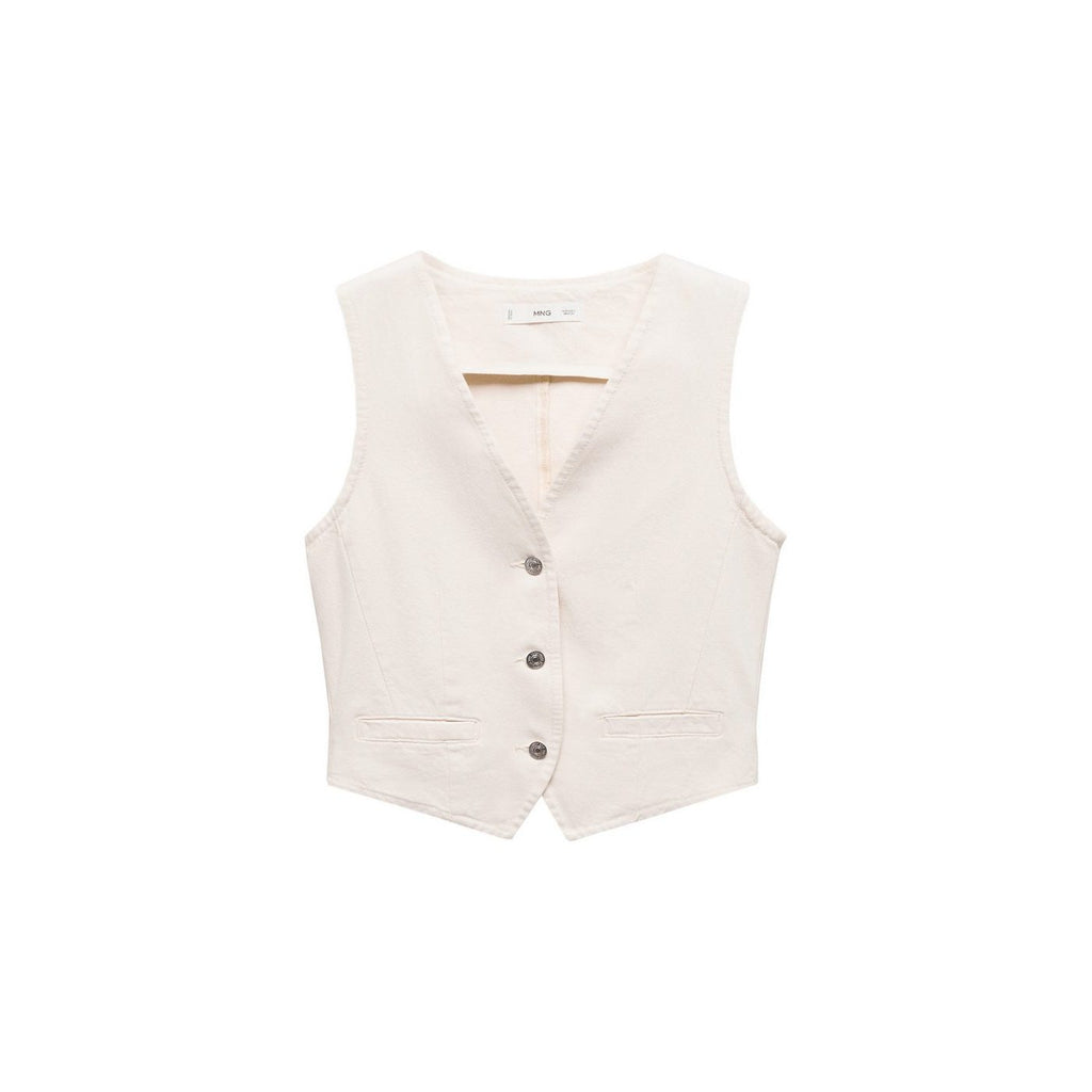 Gilet Taylor - Blanc Cassé