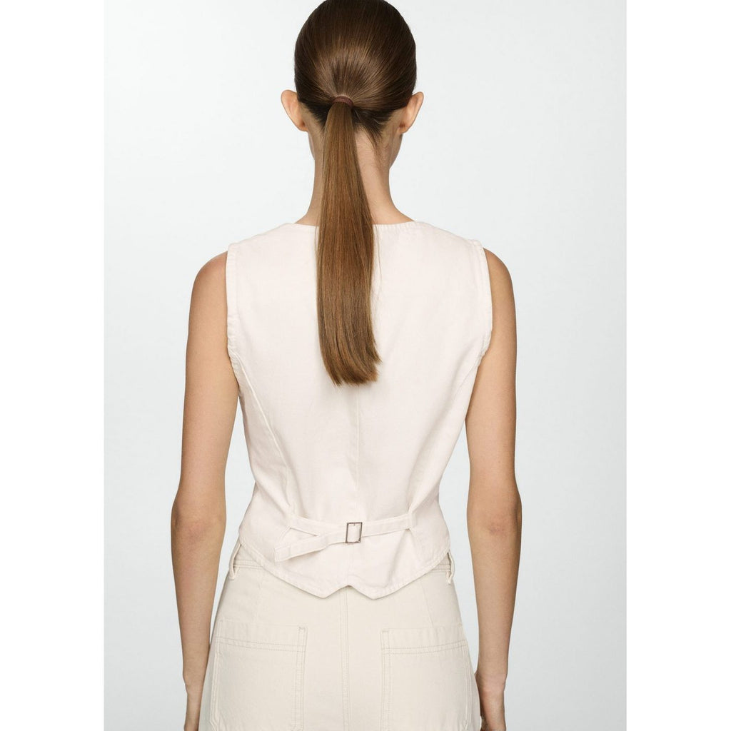 Gilet Taylor - Blanc Cassé