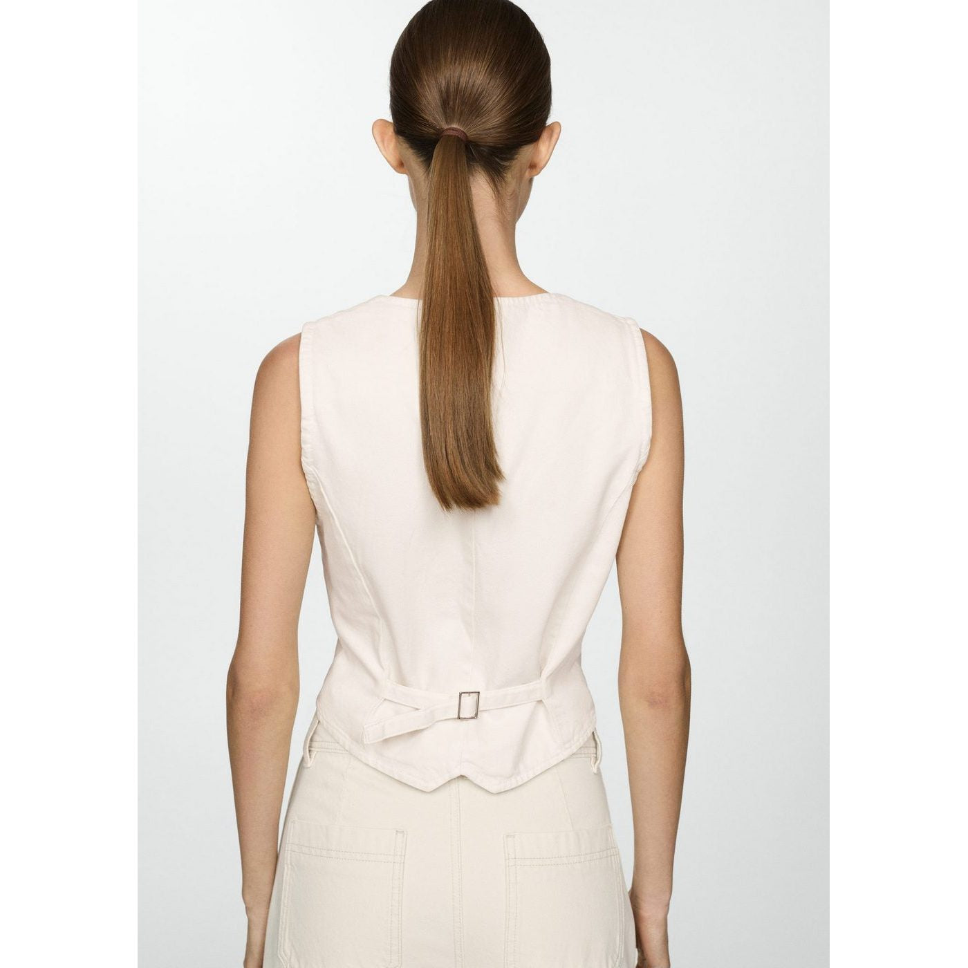 Gilet Taylor - Blanc Cassé