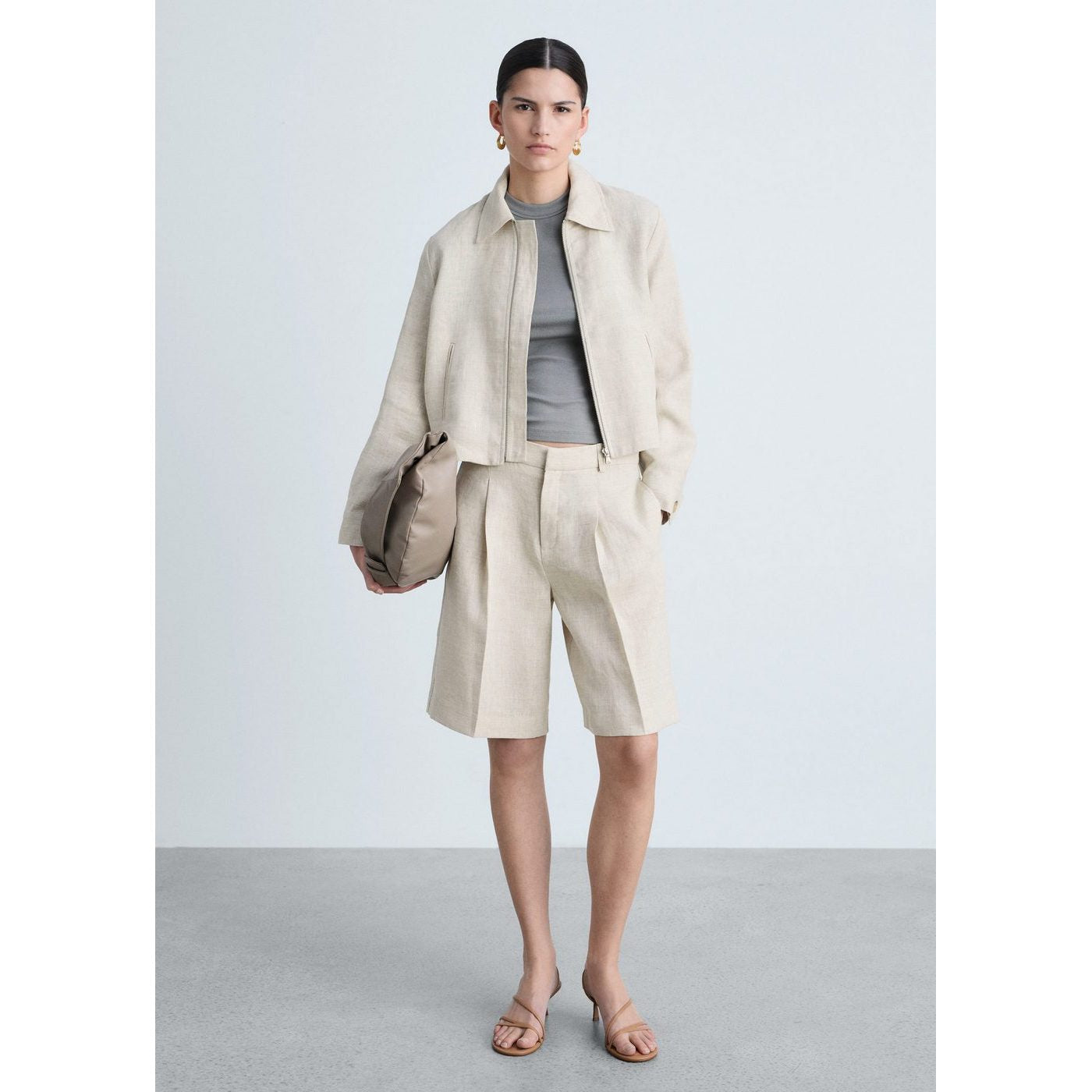 Veste Como - Gris Clair/Pastel