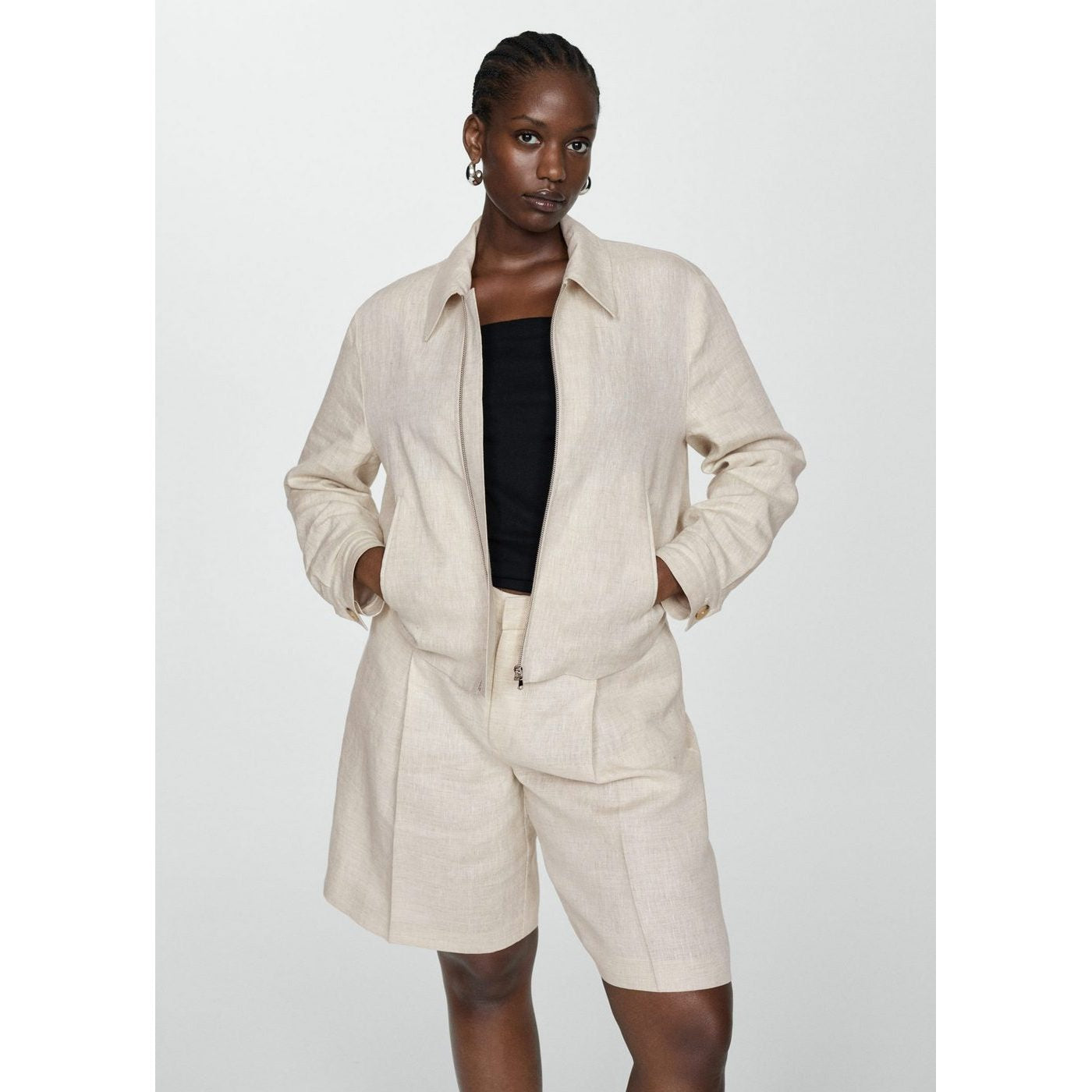 Veste Como - Gris Clair/Pastel