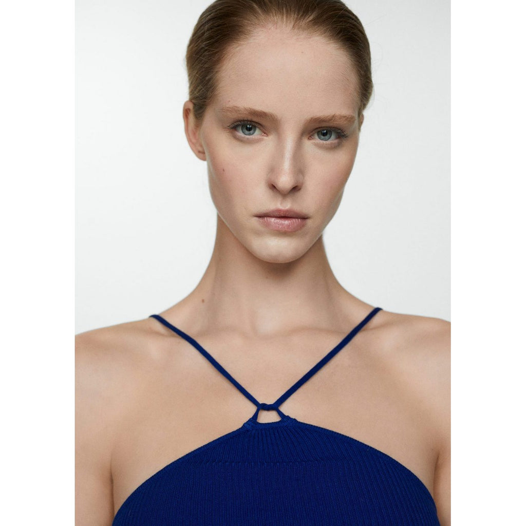 Top Angelina - Bleu Électrique