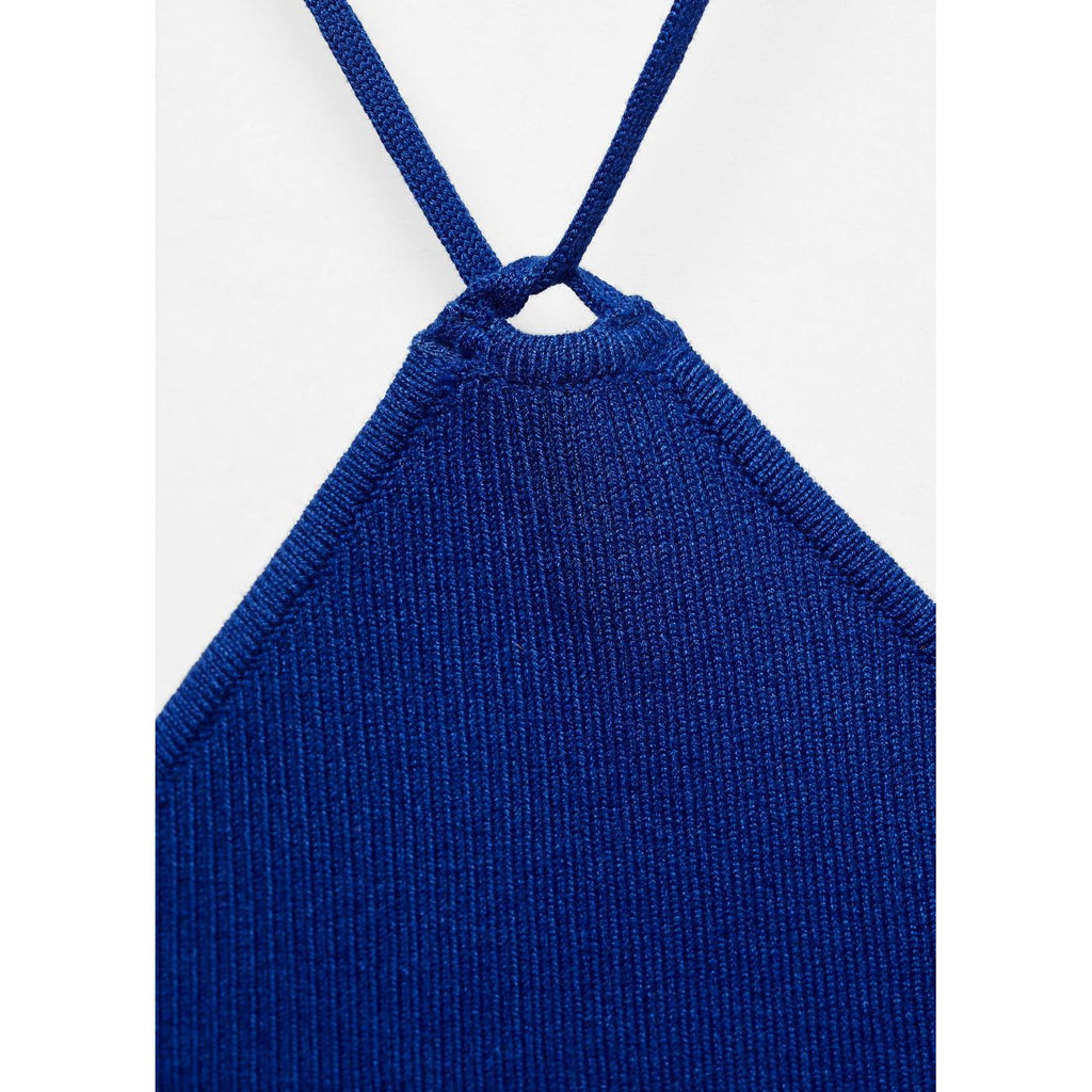 Top Angelina - Bleu Électrique