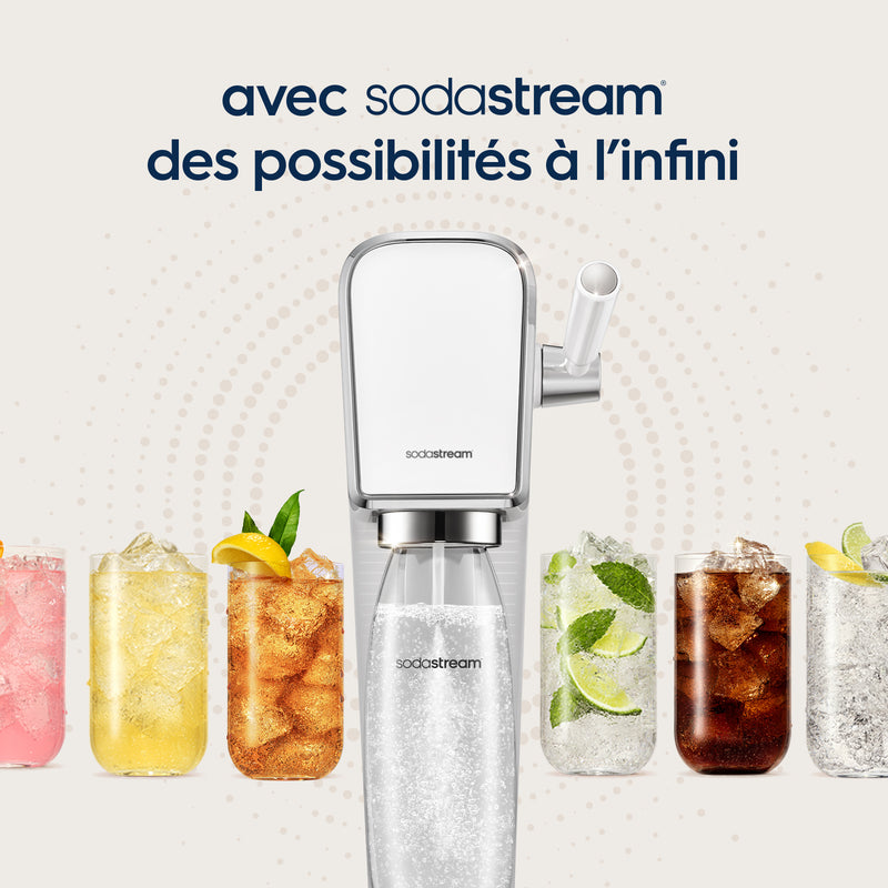 Lot - Machine E-Terra Noire & Concentré Lipton Ice Tea Saveur Pêche - 440Ml