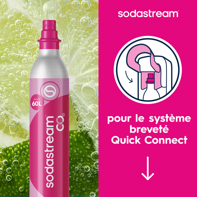 Lot - Cylindre Supplémentaire Original Co² 60L & Tablettes De Nettoyage x10