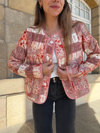 Paula patchwork quilted jacket