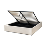 Romy - Storage Bed - Corduroy - Beige