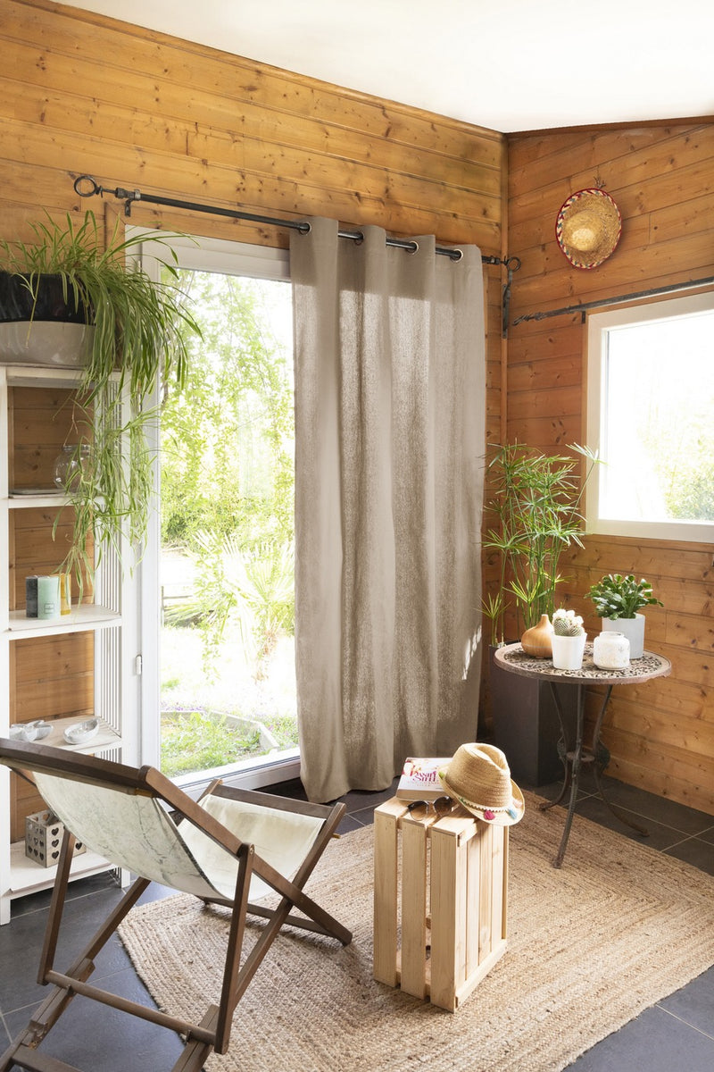 Curtain - Plain Cotton - Kala - String