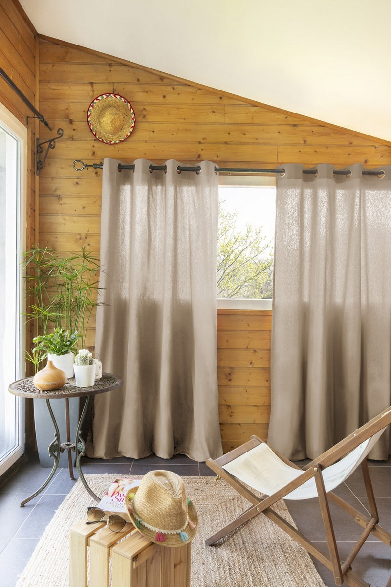 Curtain - Plain Cotton - Kala - String