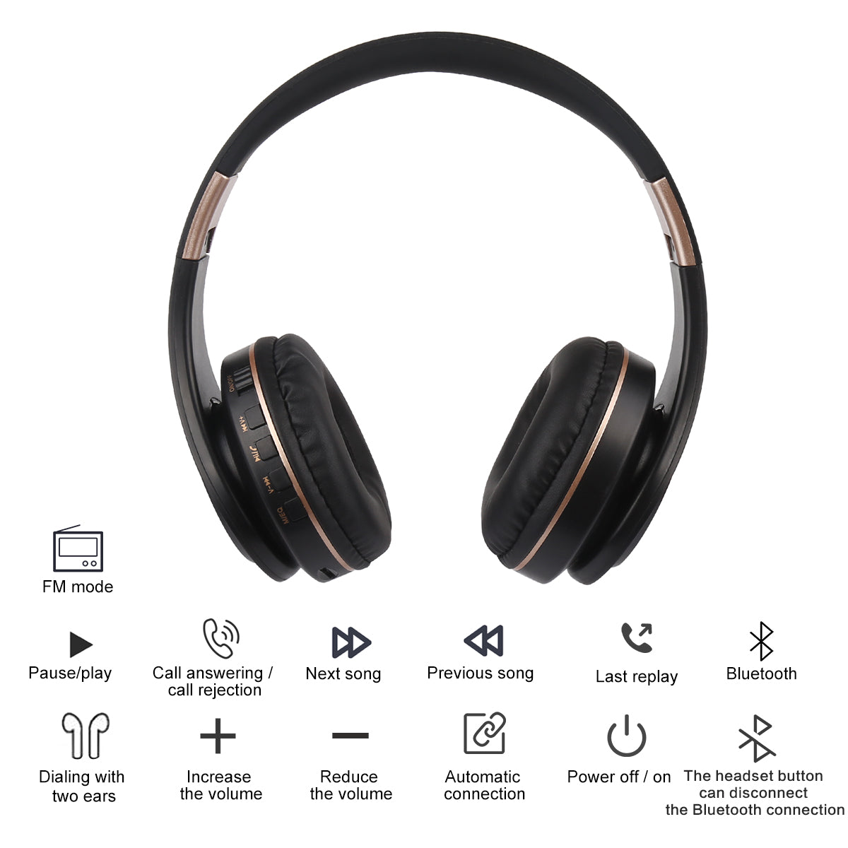 CASQUE AUDIO BLUETOOTH