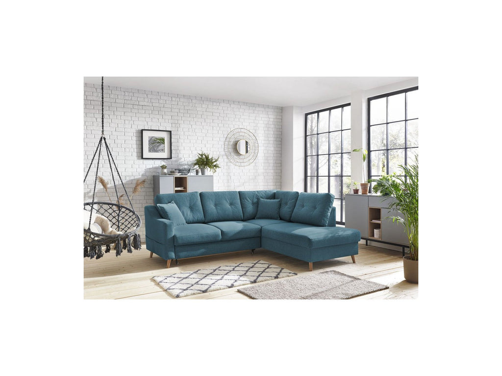 L-Shaped Convertible Sofa Sweden - Right-Hand Corner