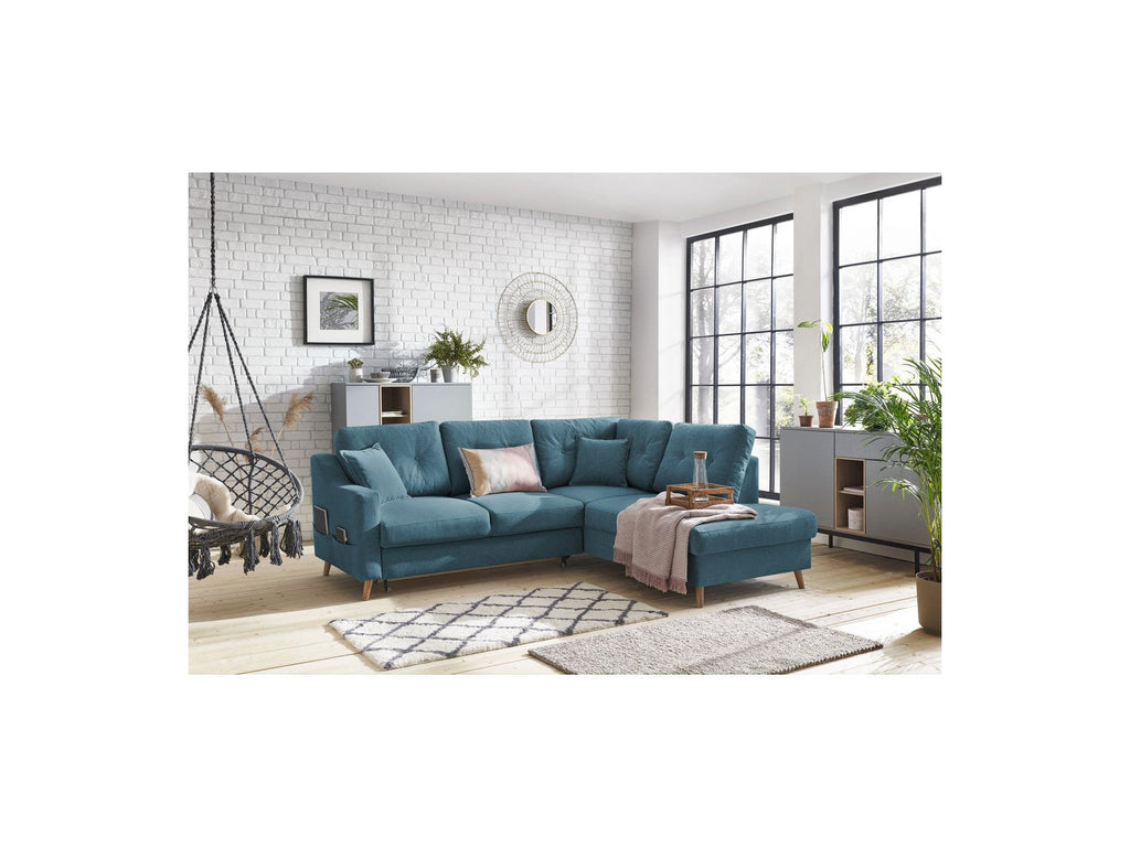 L-Shaped Convertible Sofa Sweden - Right-Hand Corner