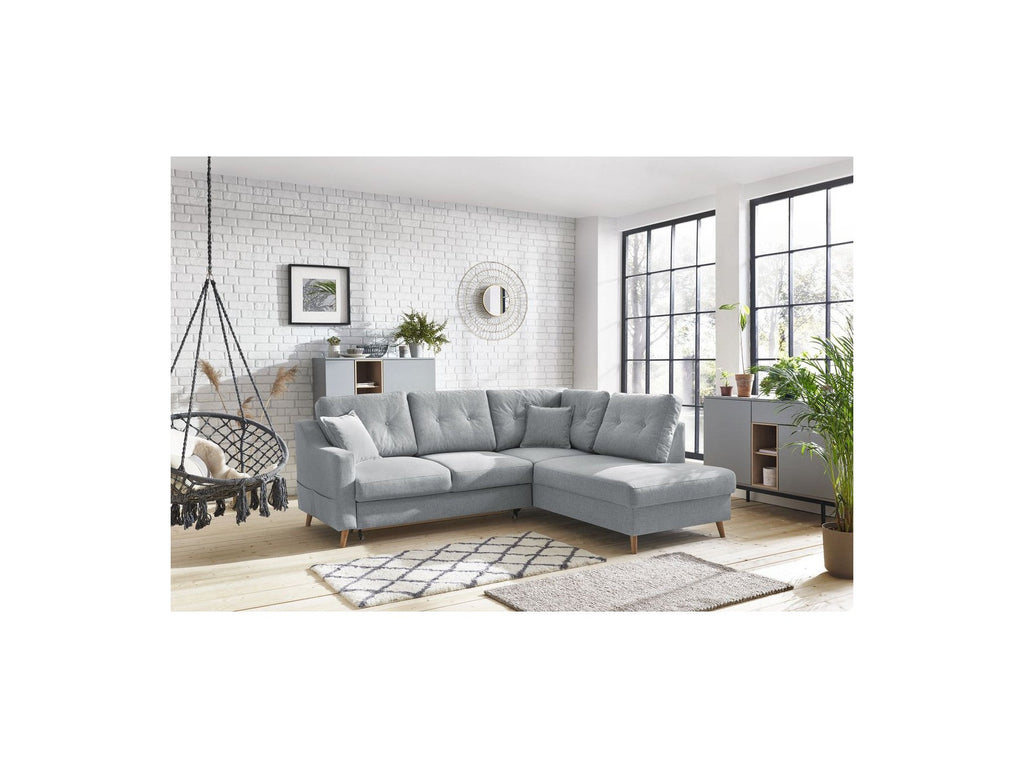L-Shaped Convertible Sofa Sweden - Right-Hand Corner