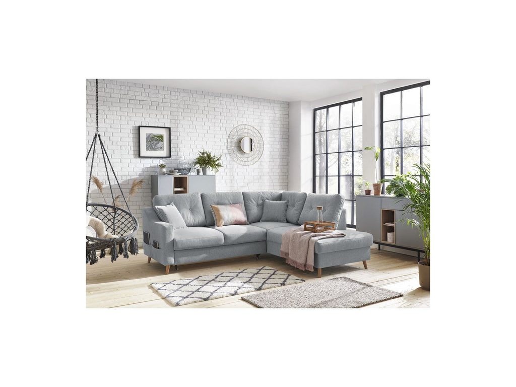 L-Shaped Convertible Sofa Sweden - Right-Hand Corner