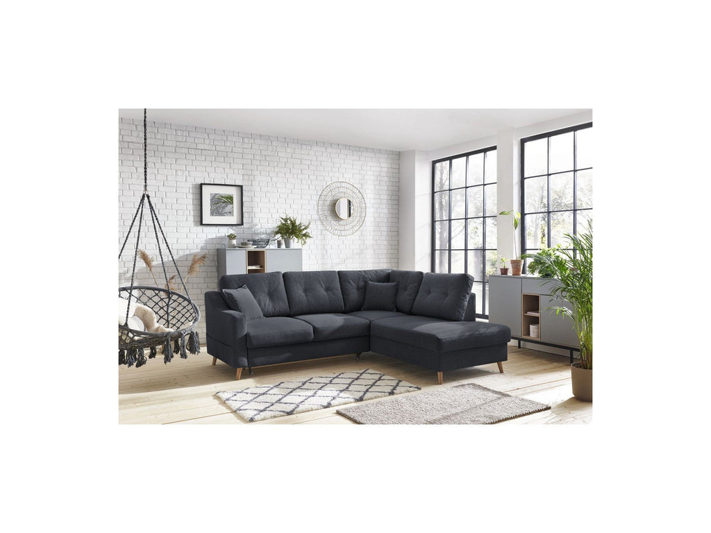 L-Shaped Convertible Sofa Sweden - Right-Hand Corner