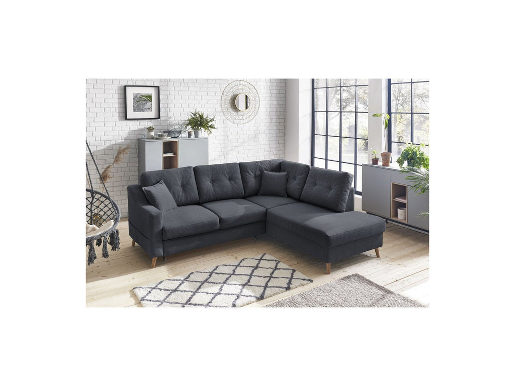 L-Shaped Convertible Sofa Sweden - Right-Hand Corner