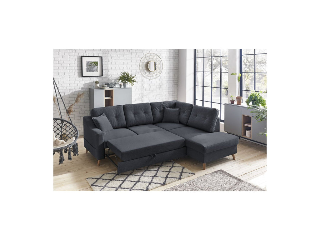 L-Shaped Convertible Sofa Sweden - Right-Hand Corner