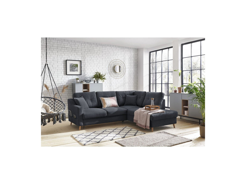 L-Shaped Convertible Sofa Sweden - Right-Hand Corner