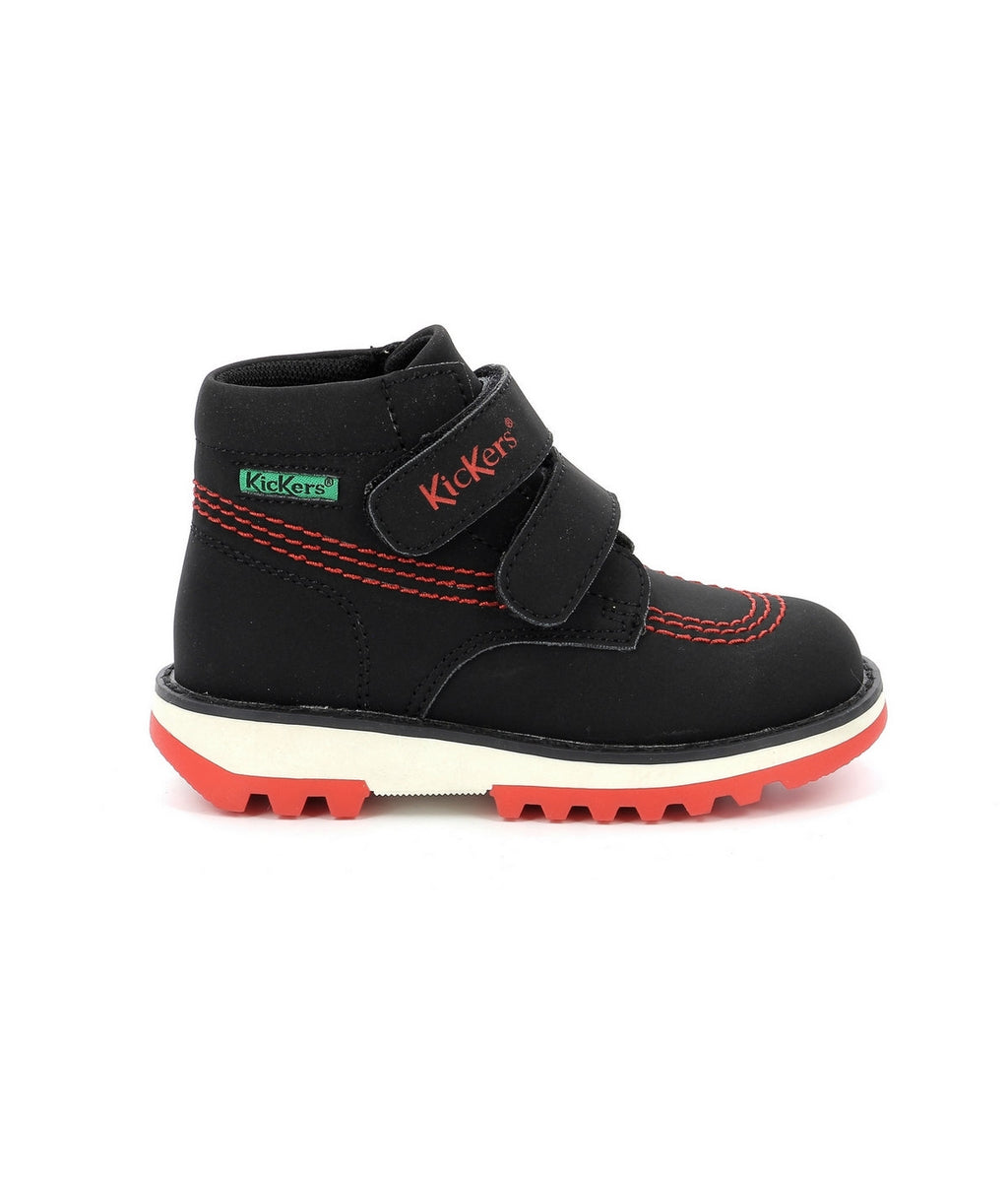Kickfun Ankle Boots - Black - Children