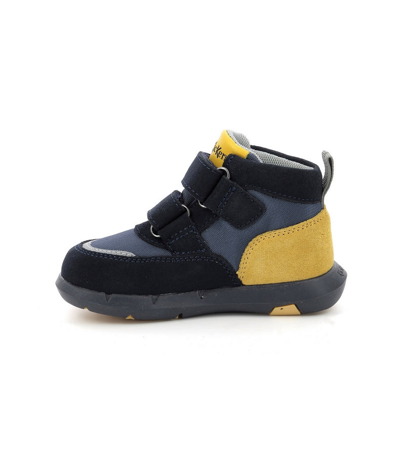 Sneakers Haut Junibo - Marine - Enfant