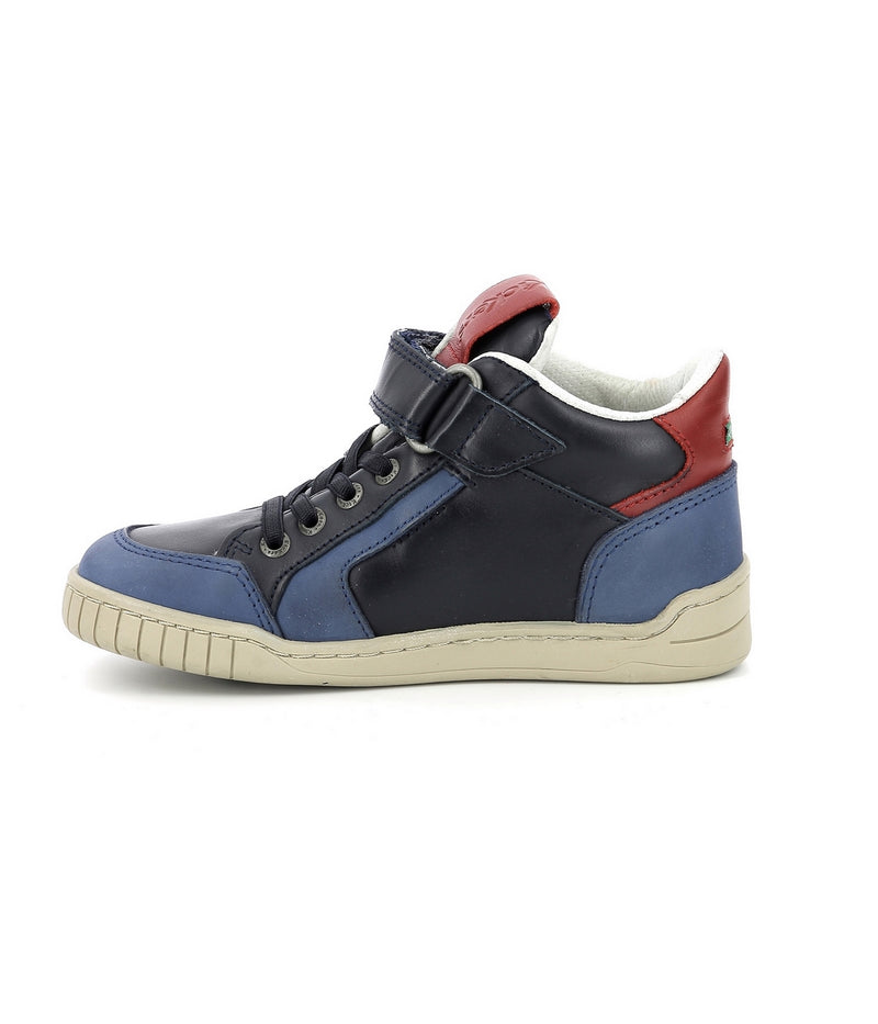 Sneakers Haut Wincky Cdt - Bleu - Enfant