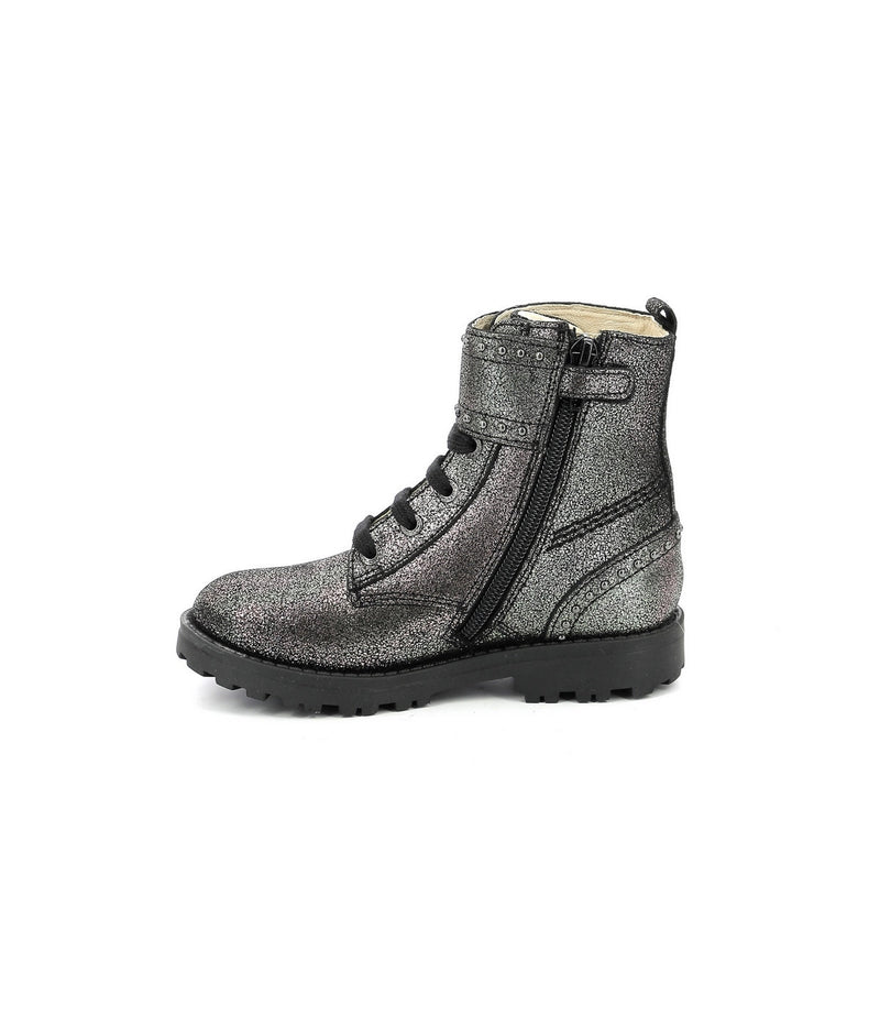 Kickers - Botines Groorock - Gris oscuro - Niño