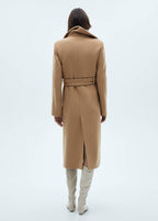 Manteau Laine Manteco Ceinture