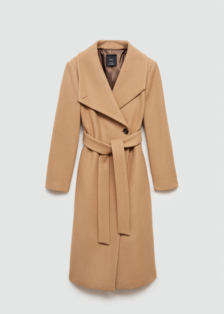 Manteau Laine Manteco Ceinture
