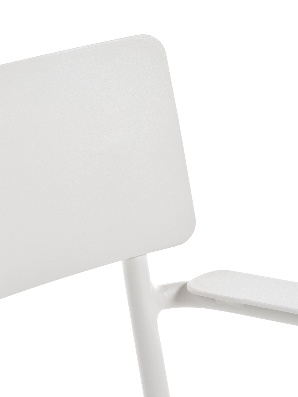August - Chaise À Accoudoirs - Aluminium - Sable