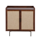 Jetson - 2 Door Sideboard - Fabric & Walnut