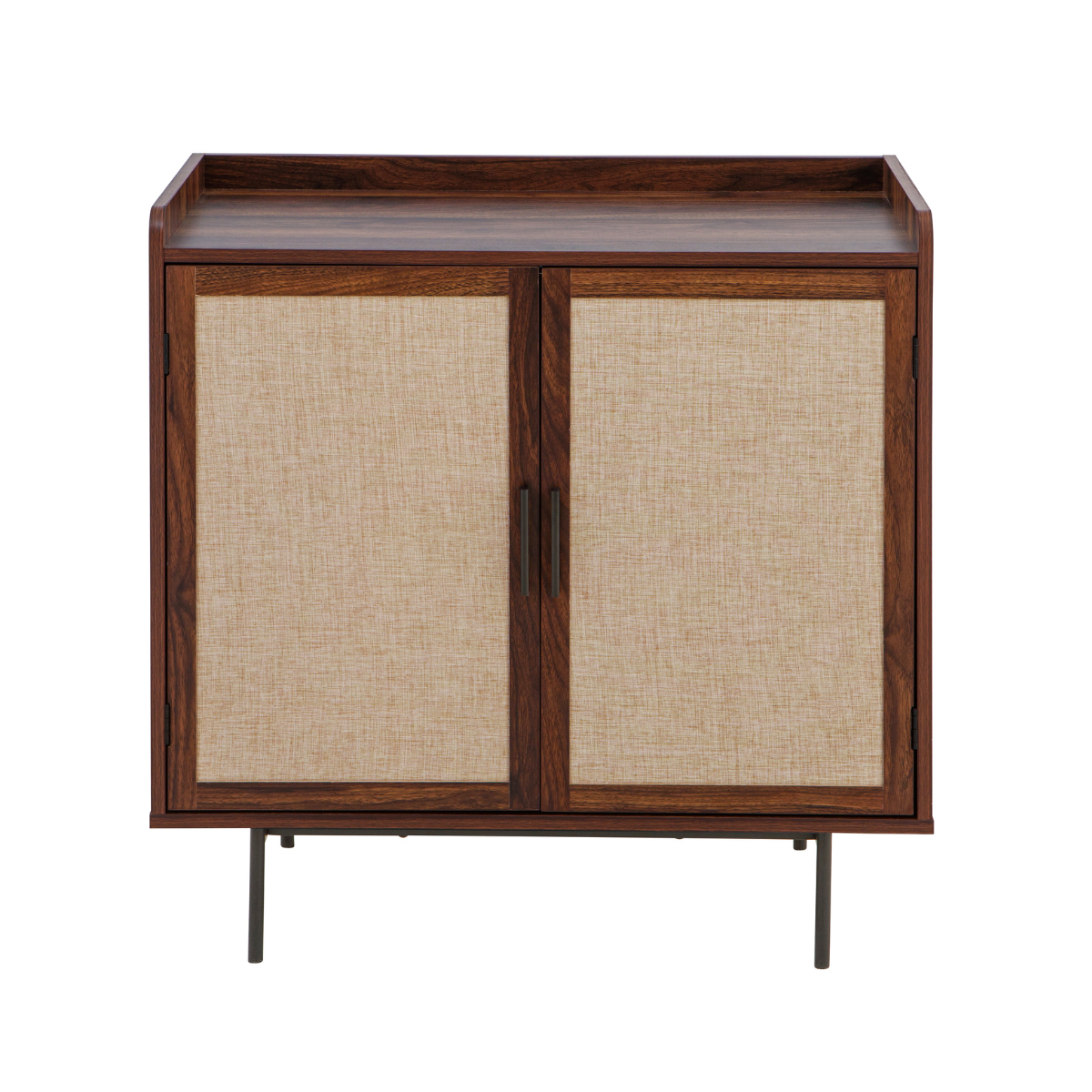 Jetson - 2 Door Sideboard - Fabric & Walnut