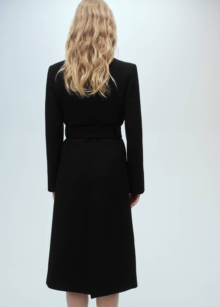 Manteau Laine Ceinture