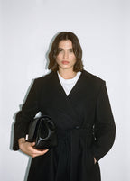 Manteau Laine Ceinture