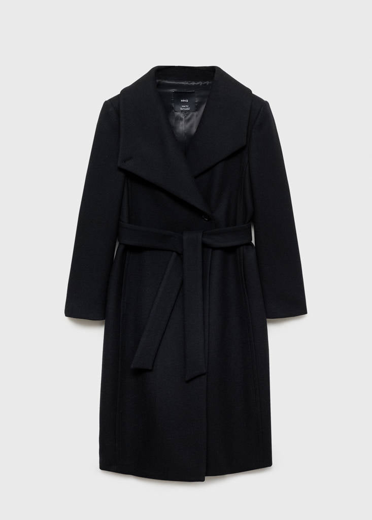 Manteau Laine Ceinture