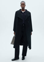 Manteau Laine Ceinture