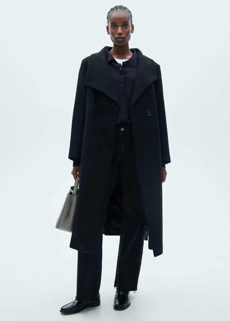 Manteau Laine Ceinture
