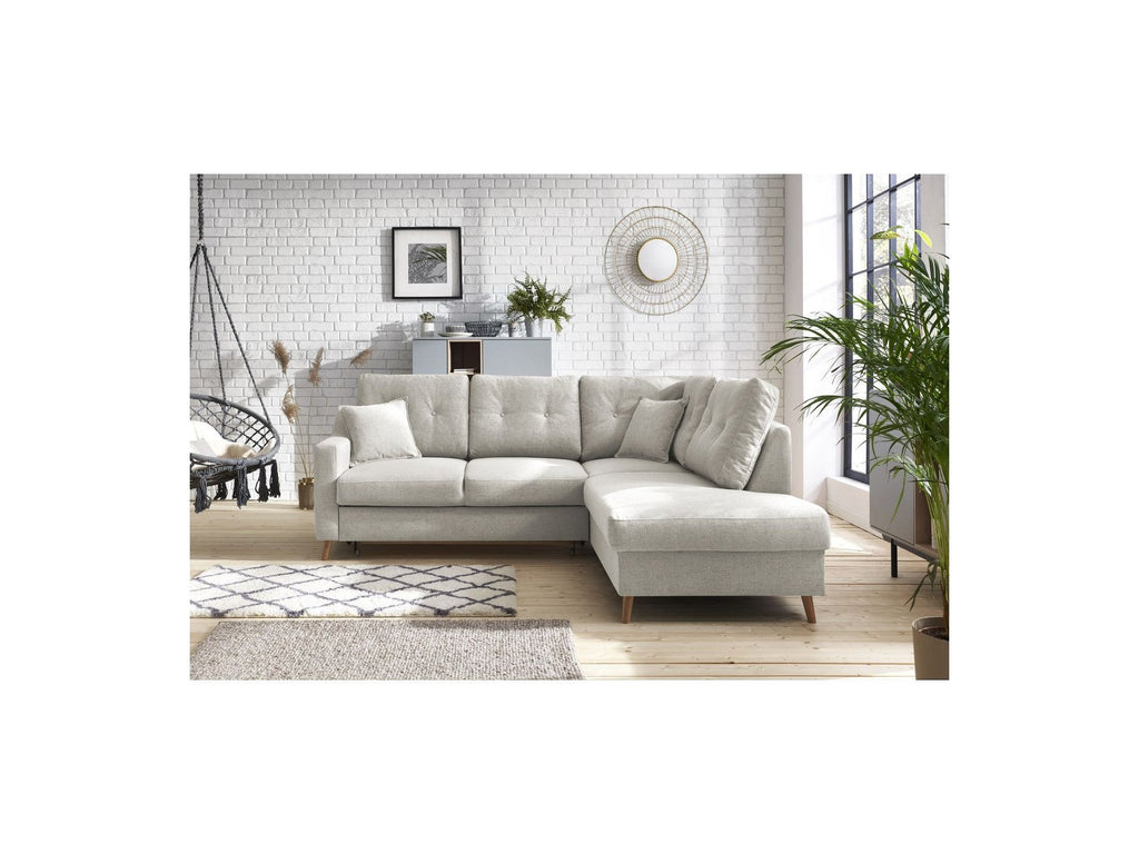 L-Shaped Convertible Sofa Sweden - Right-Hand Corner