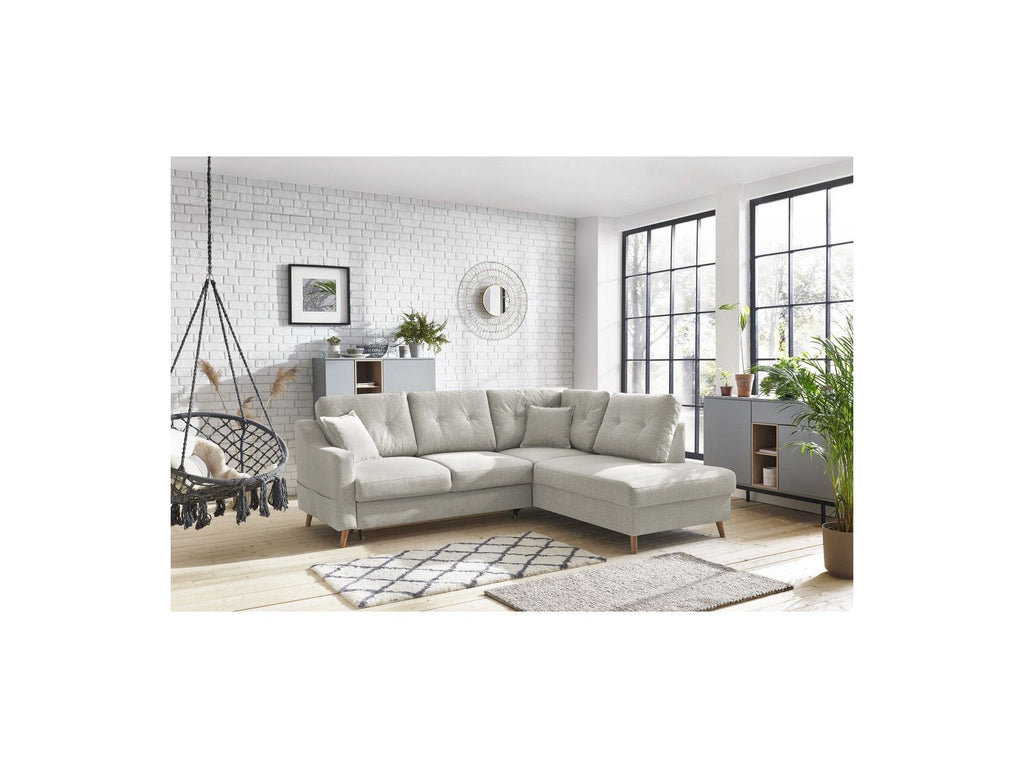 L-Shaped Convertible Sofa Sweden - Right-Hand Corner