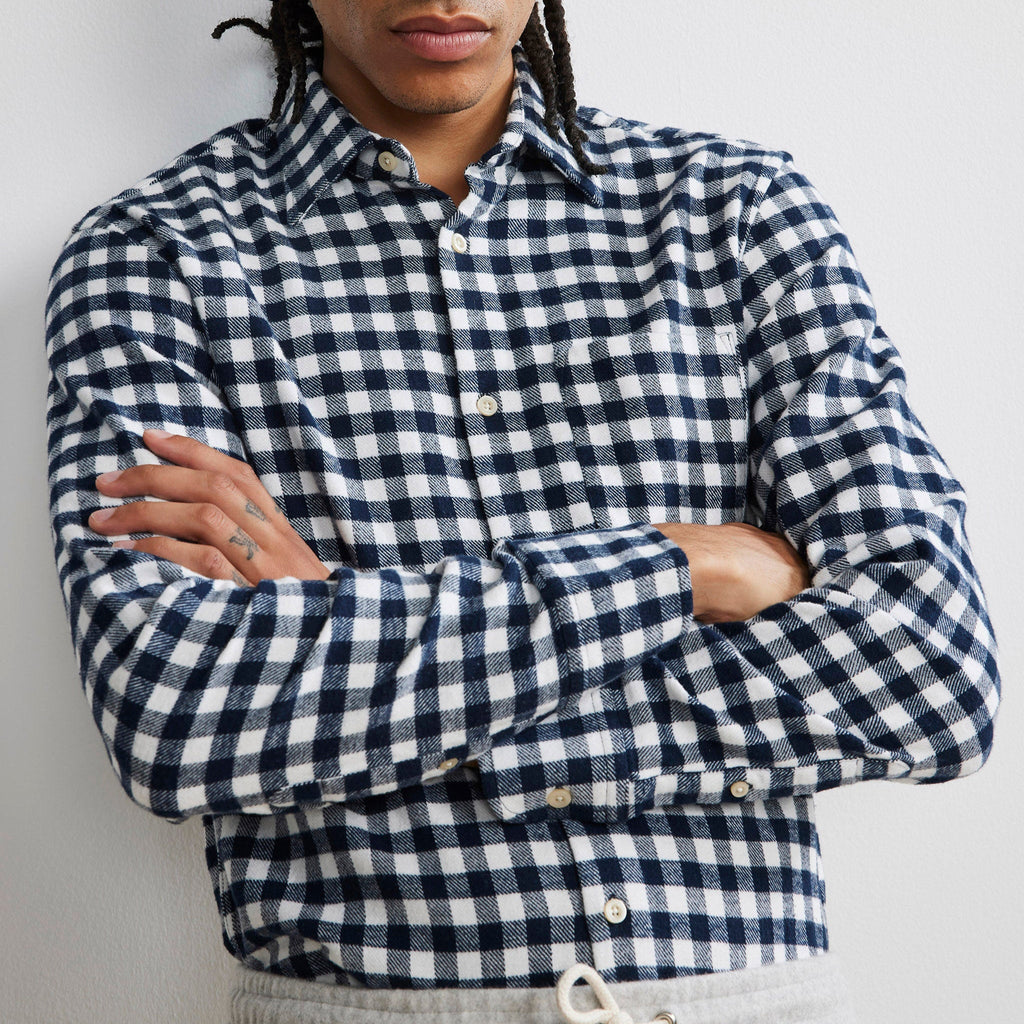 Errico Shirt - Navy Check