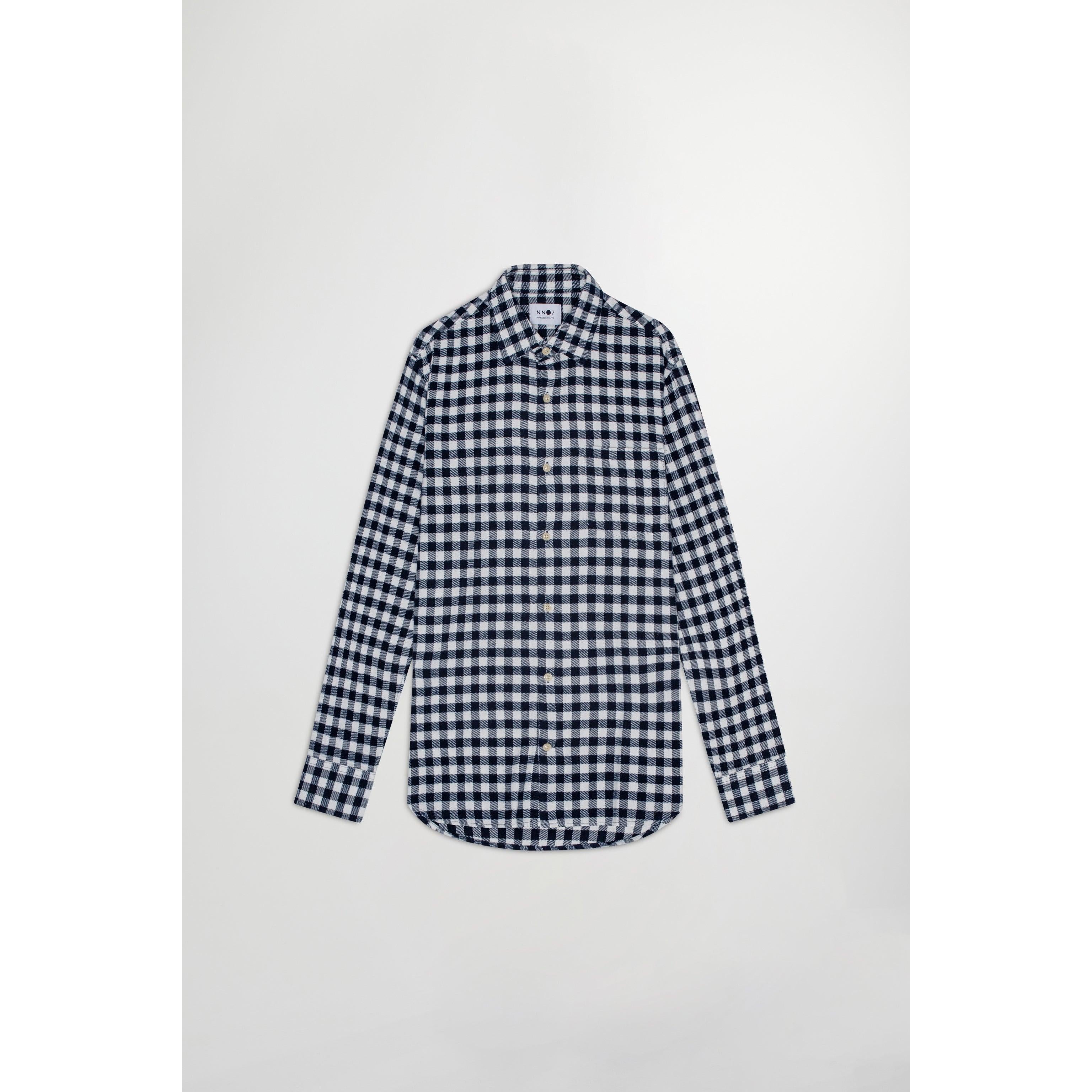 Errico Shirt - Navy Check