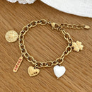 Bracelet "Roma" acier-Bracelets-Instants Plaisirs • Bijoux-Instants Plaisirs | Bijoux