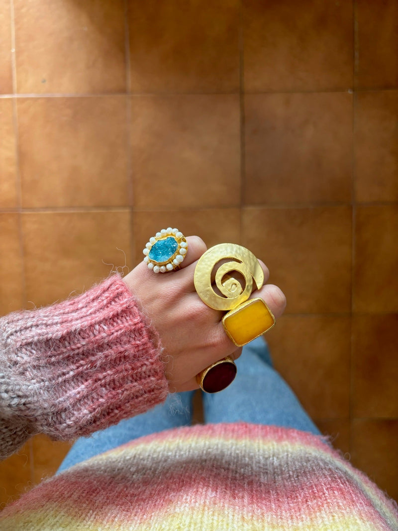 Anillo Sayu Amarillo