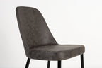 Alana - Dining Room Chair - Fabric - Anthracite/Grey