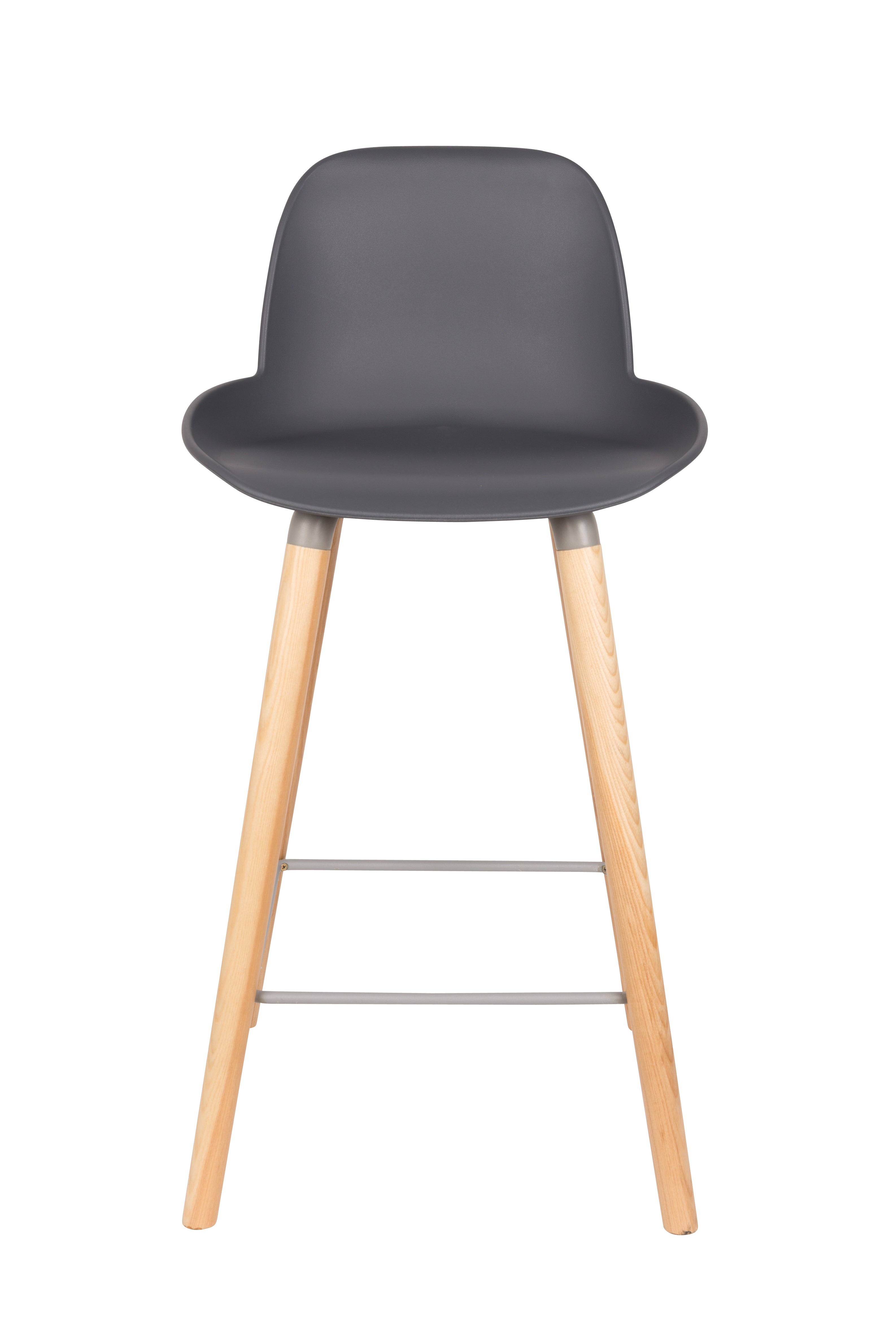 Albert Kuip 65 Cm - Bar & Counter Stool - Polypropylene Plastic - Dark Gray