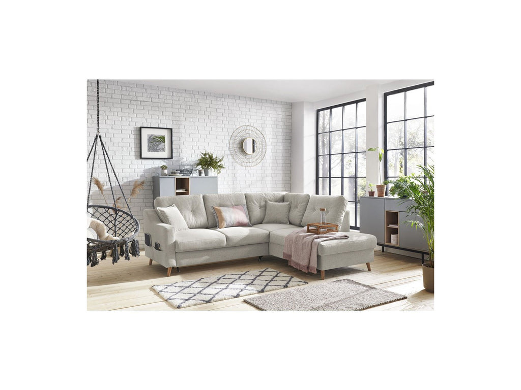 L-Shaped Convertible Sofa Sweden - Right-Hand Corner