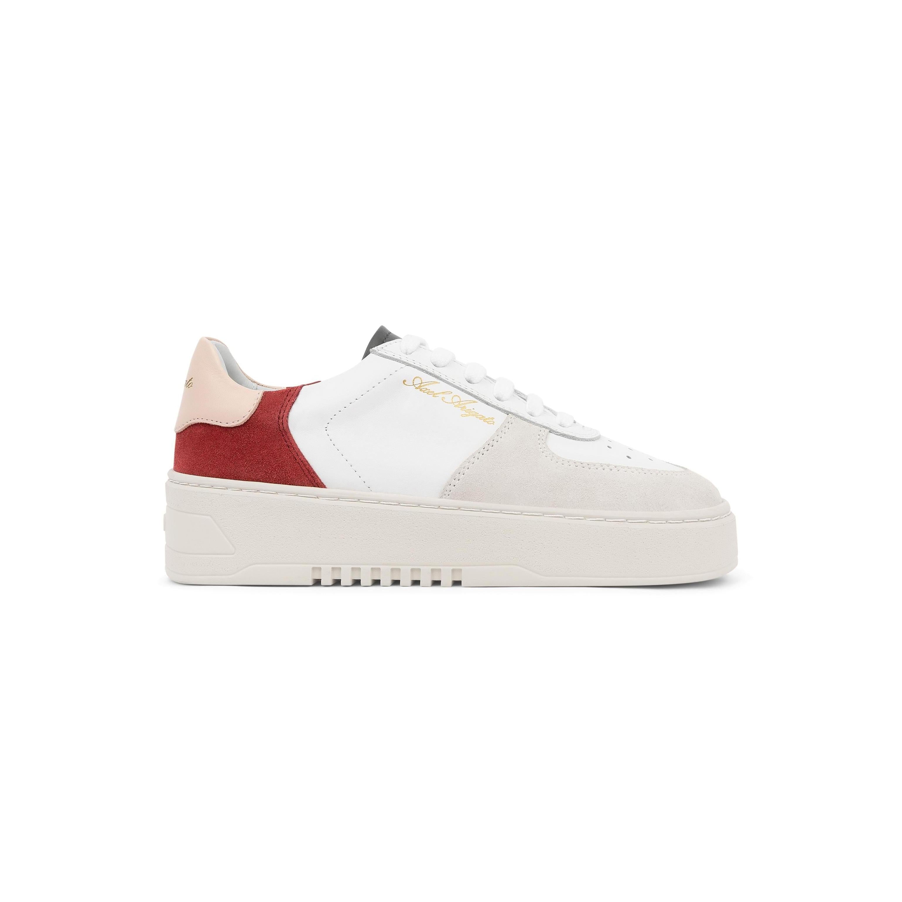 Low-Top Orbit Trainers - White/Red/Blue - Women