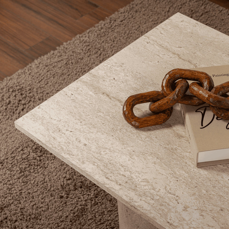Table Basse Salon Sabin - Travertin