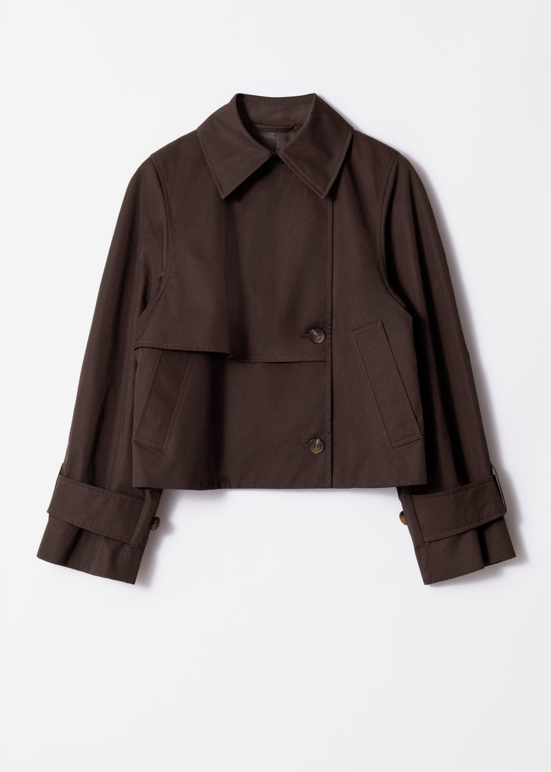 Jacket Es Mick Jacket - Brown - Women