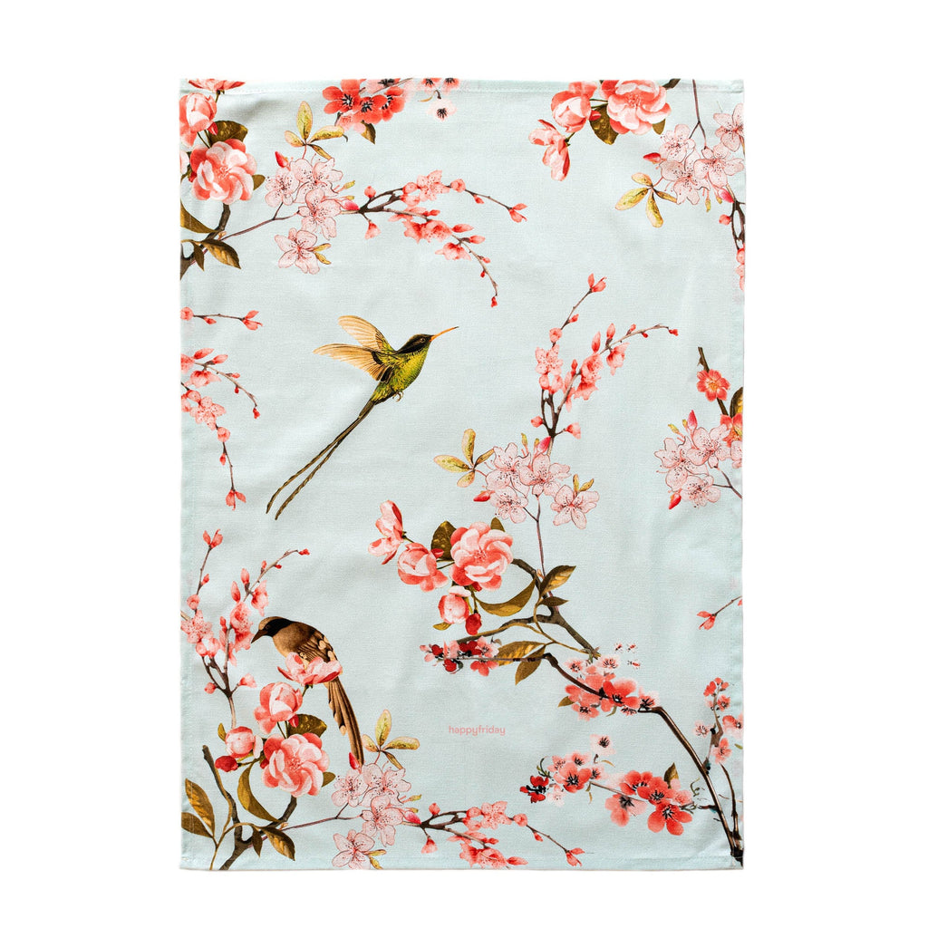 Strofinacci (2 pezzi) Chinoiserie - Multicolore