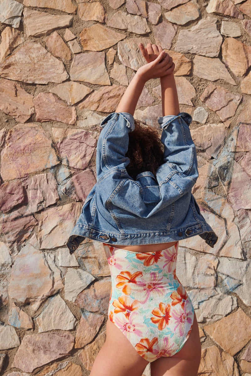 Maillot Une Pièce Lenucia - Flower Smock